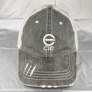 CIE American Rag Strapback Hat Cap Black Clothing Trucker Mesh Apparel Logo Mens